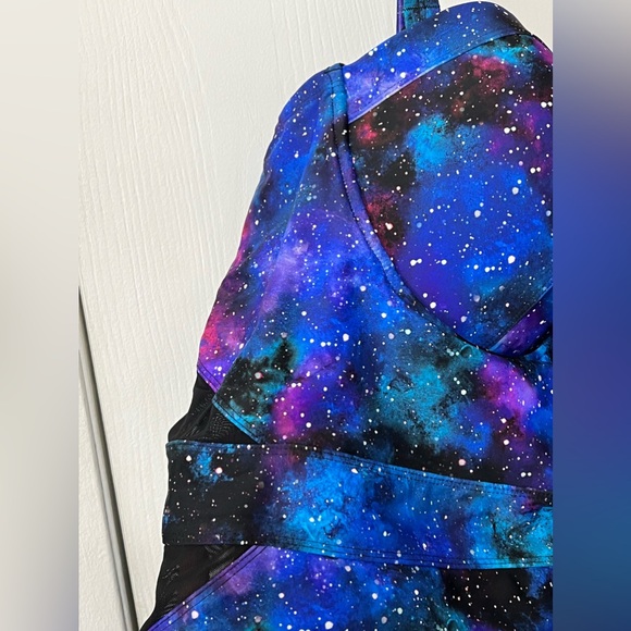 Torrid Galaxy Mesh Cutout Vixen One Piece Swimsuit 6x - Picture 7 of 13